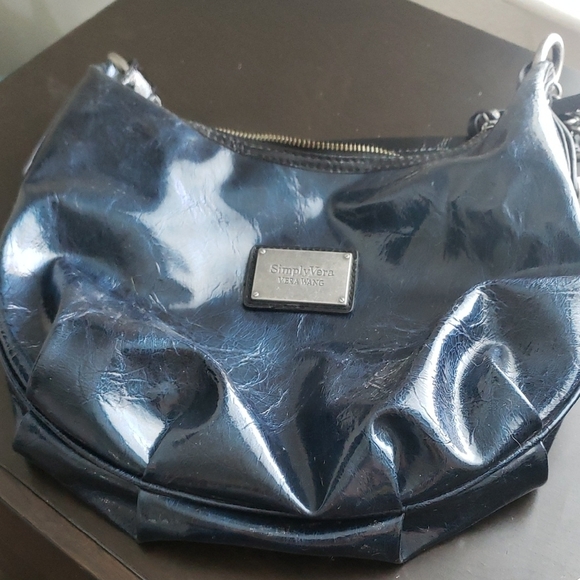 Simply Vera Vera Wang Black Hobo Bag - Picture 1 of 6